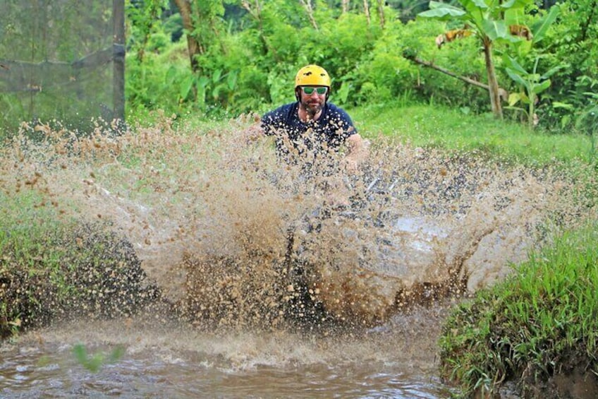 ATV Quad Adventure - Ubud Monkey Fores and Waterfall