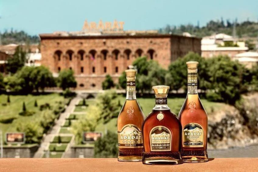 Luxury Ararat brandy