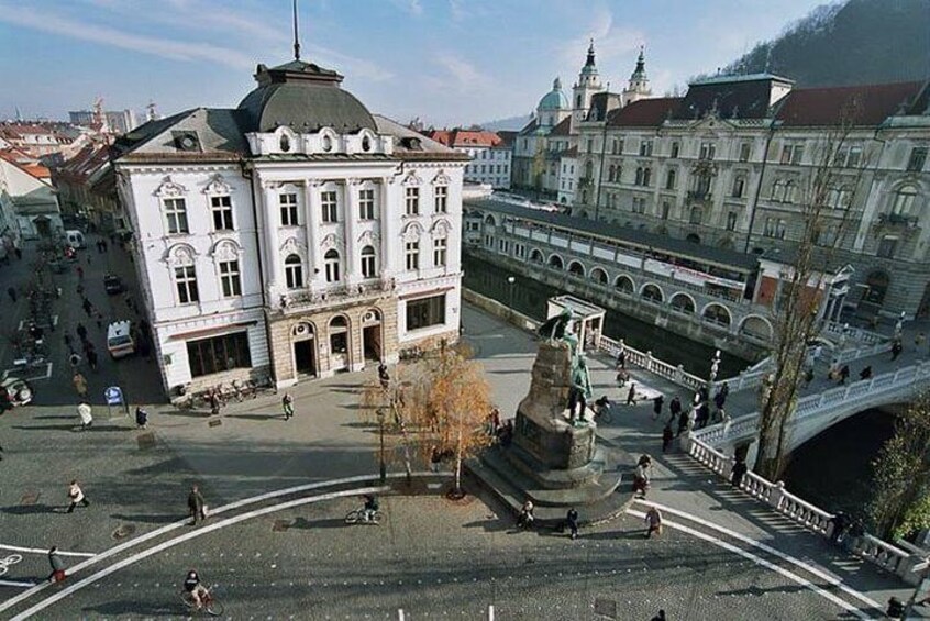 Private city tour of Ljubljana. 4 hours with a friendly and fun local guide.