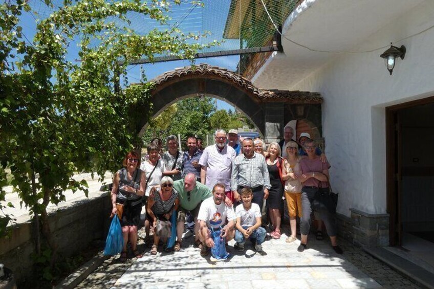 Winetasting tour in Alpeta winery - Roshnik village by 1001 Albanian Adventures