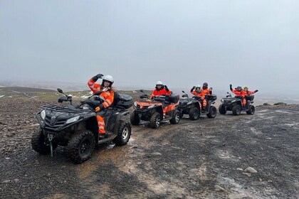 Reykjavik Hills on quad bike