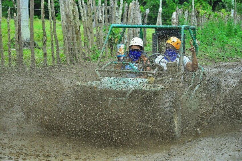 5 in 1 - HorseRiding /Cacao Farm /City Tour / Zipline /Dune Buggy
