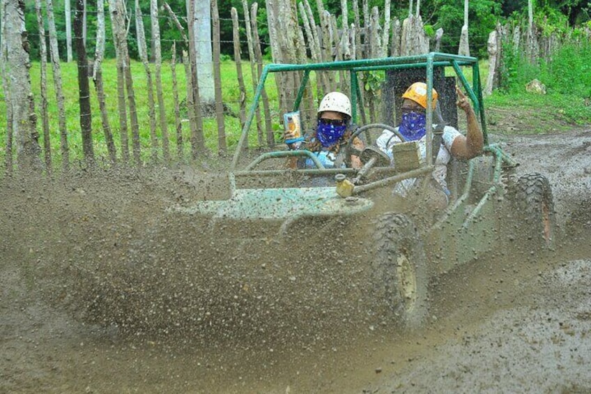 5 in 1 - HorseRiding /Cacao Farm /City Tour / Zipline /Dune Buggy