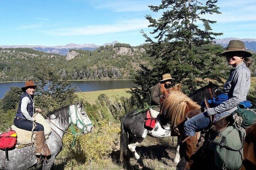 Horseback Riding in Lolog Lake near San Martín de los Andes