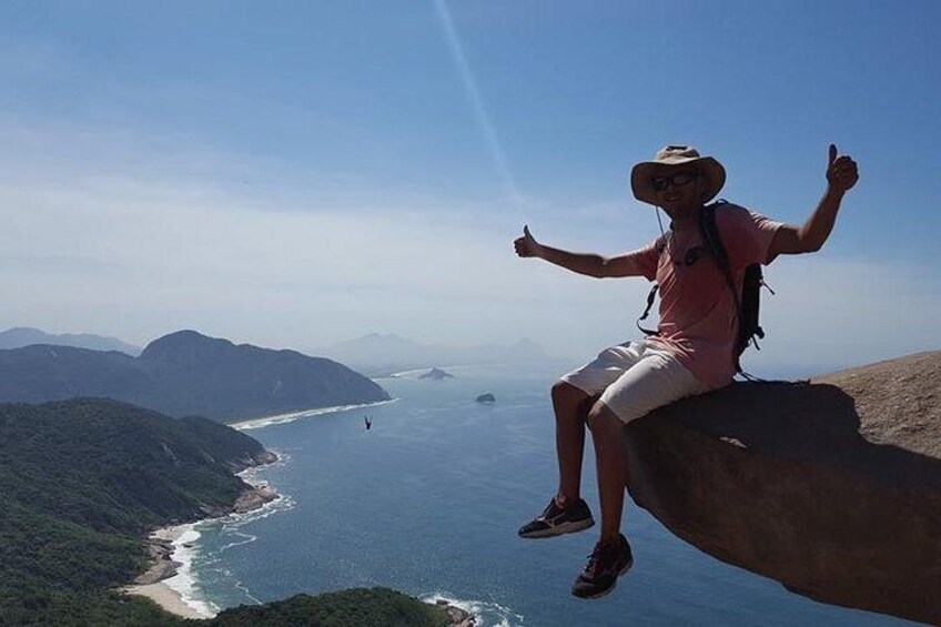 Pedra do Telegrafo stunning view of Rio de Janeiro