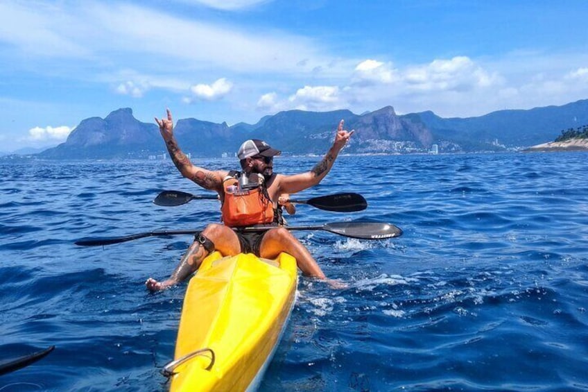 Kayaking Tour in Sugarloaf Mountain Area, Rio de Janeiro