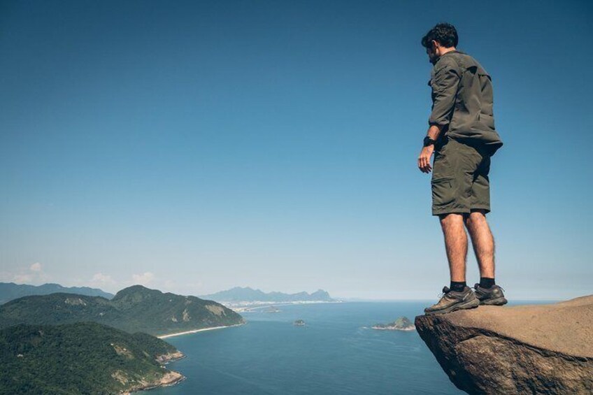 Craziest Shot Ever: Pedra do Telégrafo Hike + Wild Beaches - With Transfer