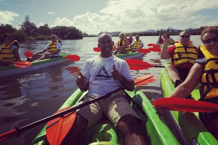 Biking, Kayaking and Hiking Activity in Antigua