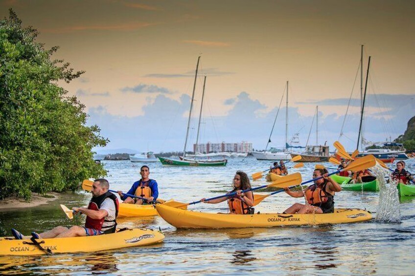 Trio Tour: El Yunque, Luquillo Beach, and Bio Bay Night Kayaking