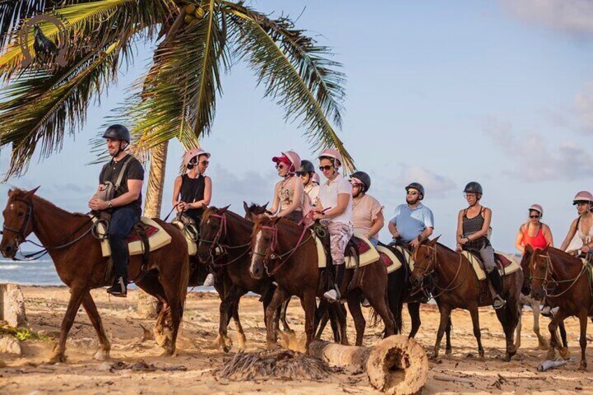 Horseback Riding on a Punta Cana Beach