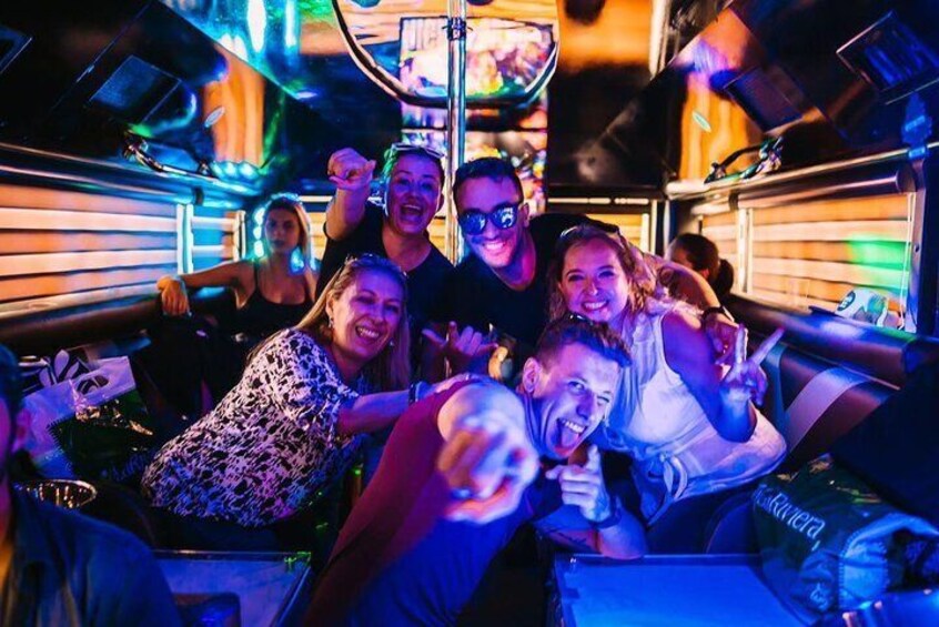 Bachelor Party Bus Punta Cana