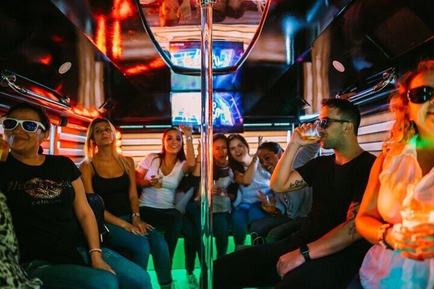 Bachelorette Party in Punta Cana Party Bus