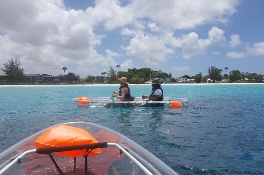 Carlisle Bay Clear Kayak Shipwreck Tour