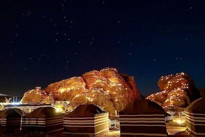 2-Day Private Tour from Amman: Petra, Wadi Rum Camp & Dead Sea.