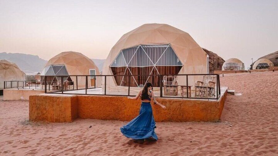 Martian Bubble Tent