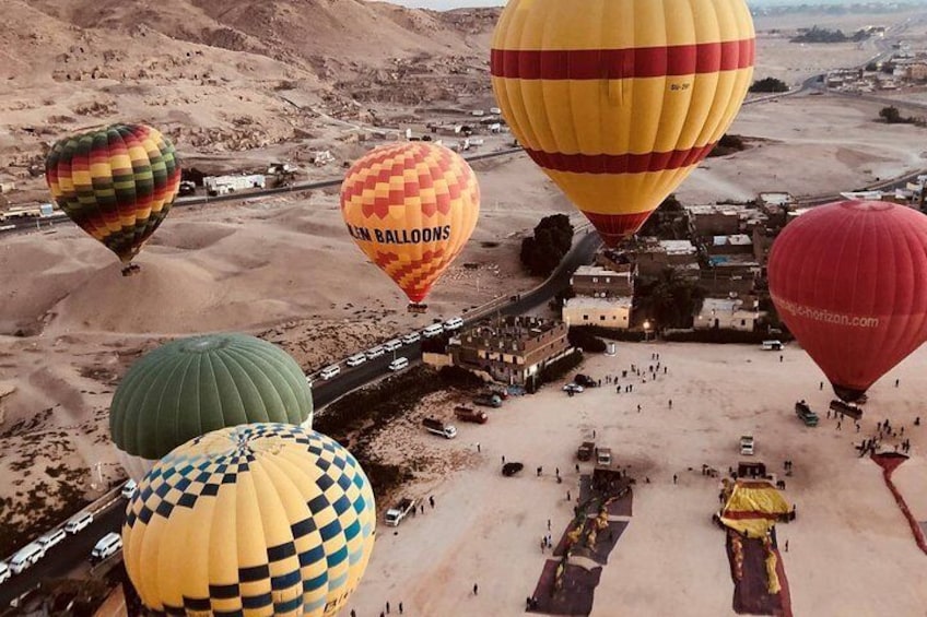 4 Days Nile Cruise Aswan & Luxor Hot Air Balloon and Abu Simbel From Aswan