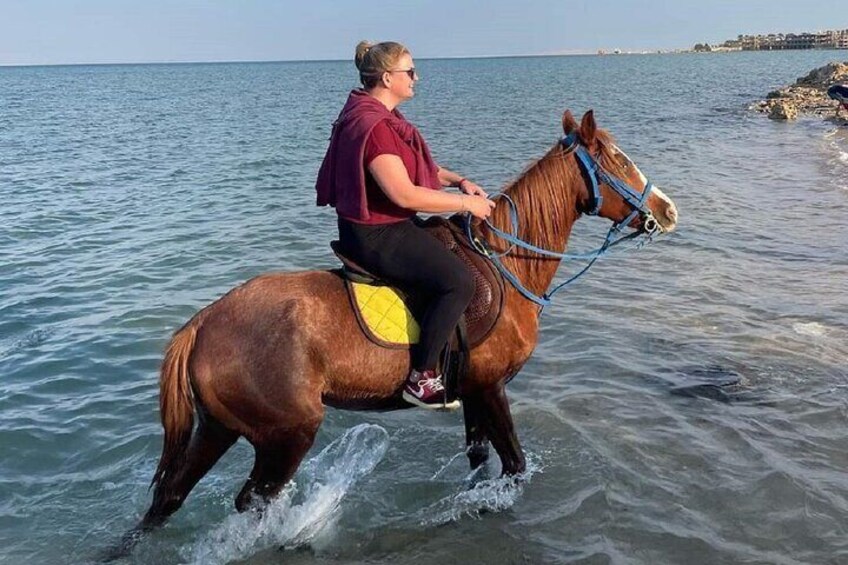 Horseback Riding Tour Desert & Beach at Nabq bay - Sharm ElSheikh