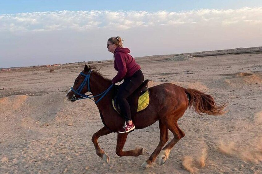 Horseback Riding Tour Desert & Beach at Nabq bay - Sharm ElSheikh