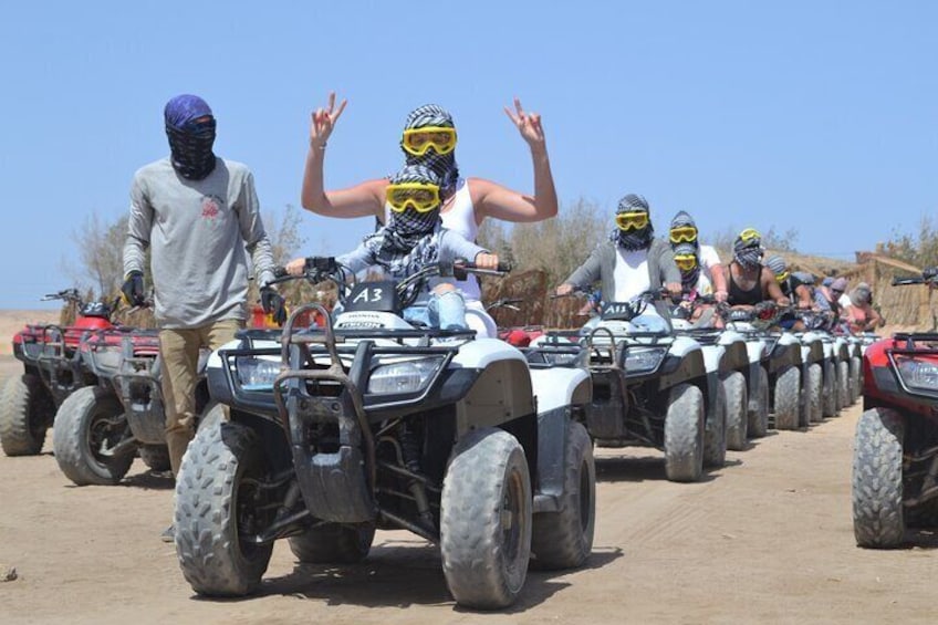 Super Safari ATV, Drive Buggy Car, Camel Ride, Bedouin Dinner, Show-Hurghada