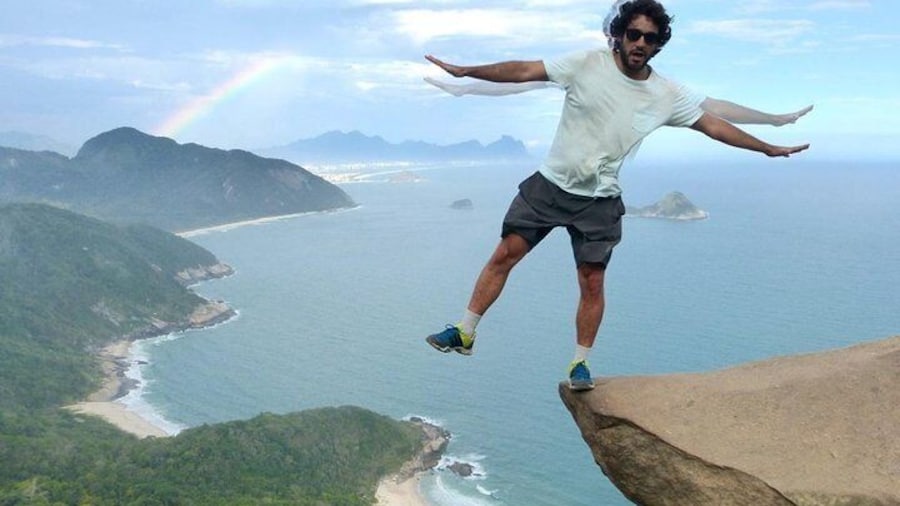 Classic day with a rainbow in the back!