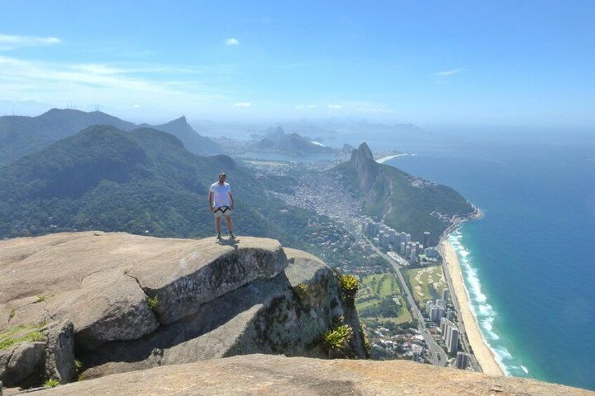 Nice shot at the most beautiful peak in Rio de Janeiro