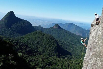 Hiking and Rappelling Adventure at Tijuca Forest National Park