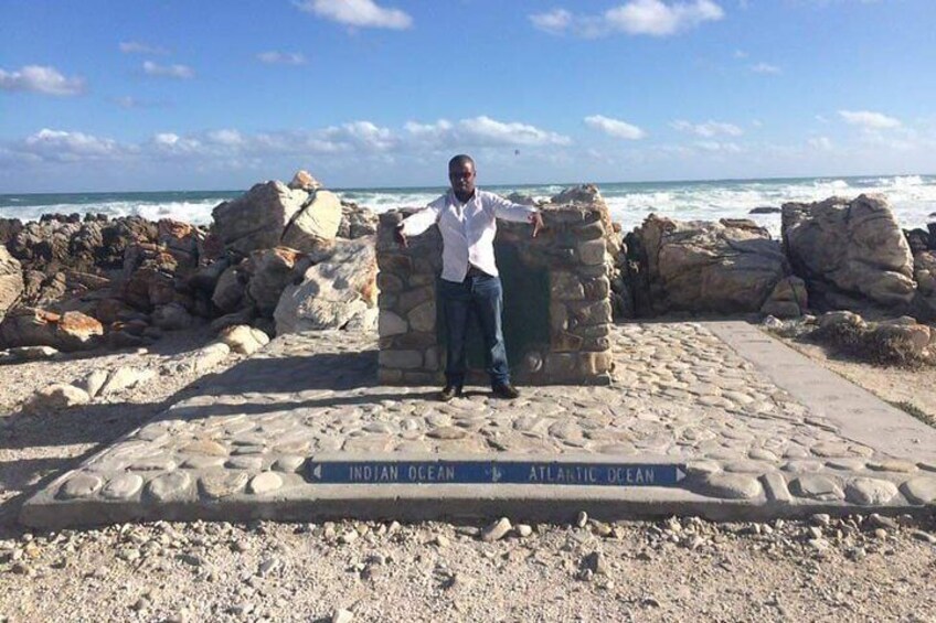 Cape Agulhas,, Where the 2 oceans meet