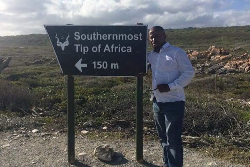 Cape Agulhas,, Where the 2 oceans meet 