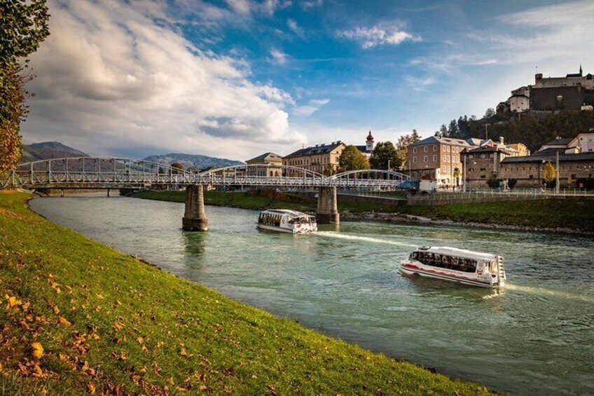 Salzburg Sightseeing City Cruise on Salzach River