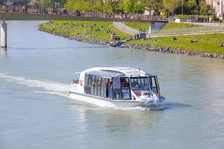 Salzburg Sightseeing City Cruise on Salzach River