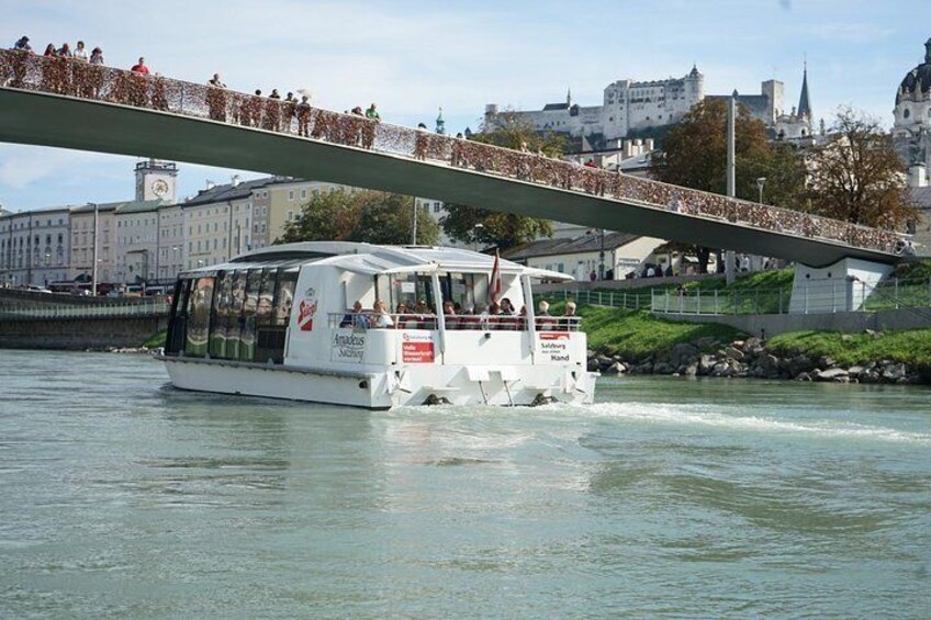 Salzburg Sightseeing City Cruise on Salzach River