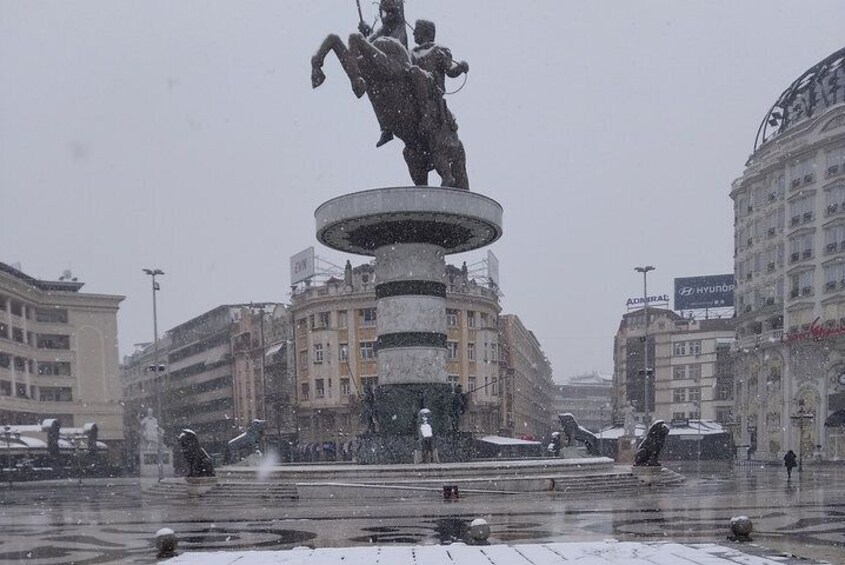 Walking In Skopje