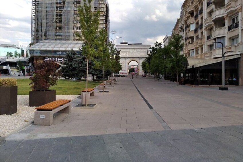 Walking In Skopje