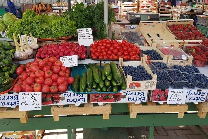 Latvian food tasting tour at Riga Central market