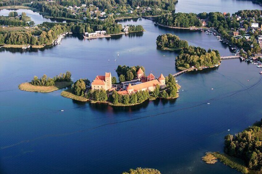 Trakai Island Castle is the pride of Lithuanian history