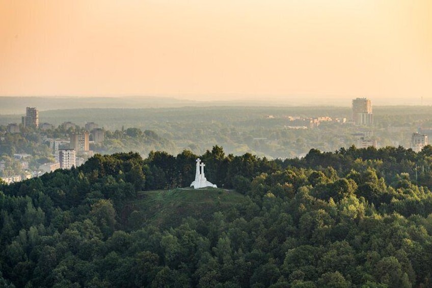 Vilnius is rich with nature, a city is surrounded by seven hills, dozens of forests and parks