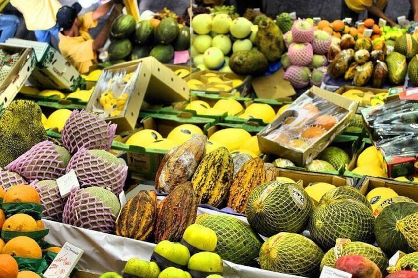 Fruits at the Municipal market of São Paulo