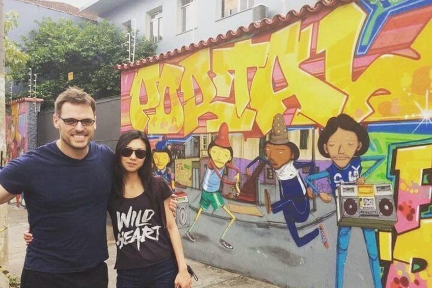 Private Street Art Tour of São Paulo with Batman´s Alley Visit