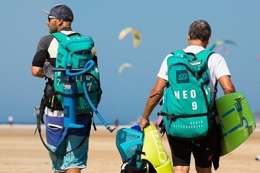 Semiprivate Kitesurfing Lessons in Cádiz, Spain