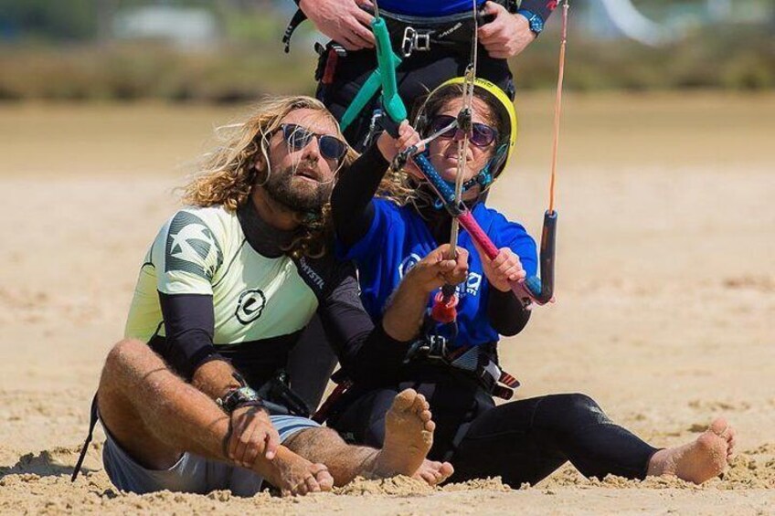 Private Kitesurfing lessons (adapted to every level)