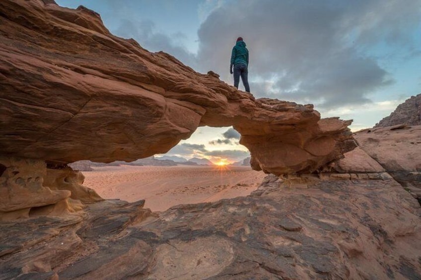 Sunset in Wadi Rum