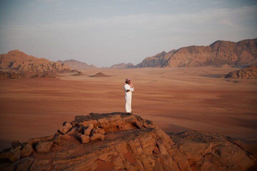 Full-Day Jeep Safari "Wadi Rum Highlights!" w/ Bedouin Lunch