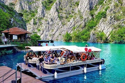 Excursion d'une demi-journée de Skopje au canyon Matka