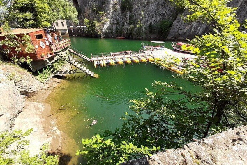 Half-Day Tour from Skopje: Vodno Mount and Matka Canyon