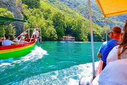 Excursión de medio día desde Skopje: Cruz del Milenio y cañón de Matka