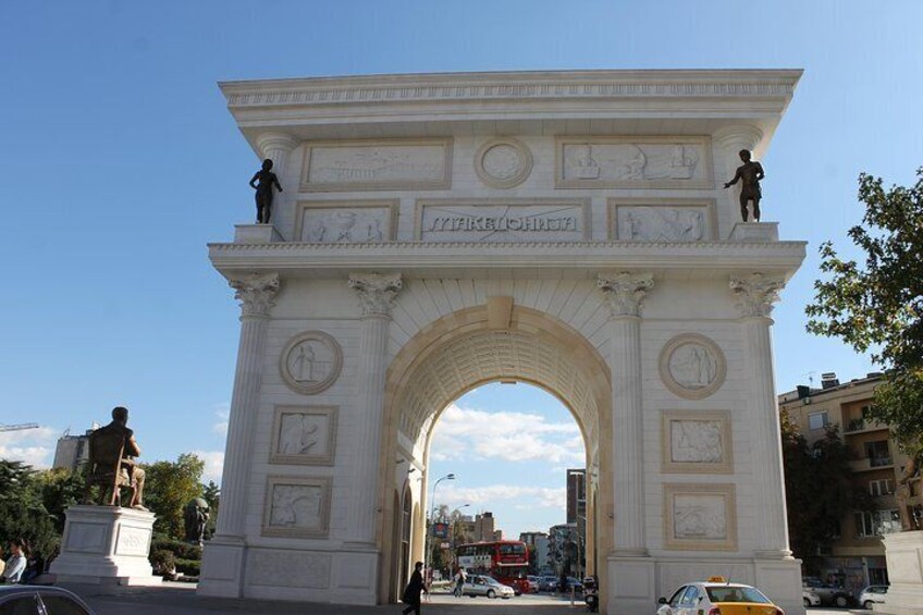 Skopje Gate Macedonia 