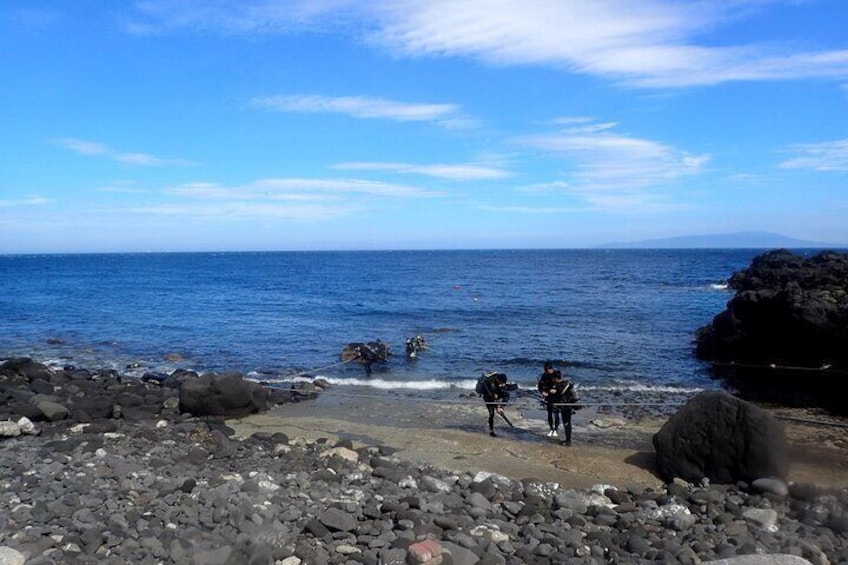 Let's enjoy Scuba diving in Izu Oceanic park Izu Peninsula for certificate Diver