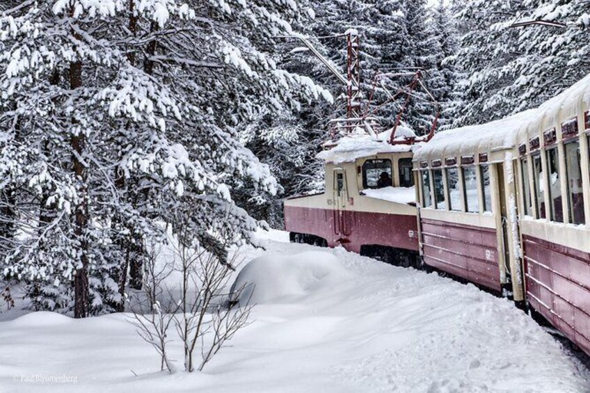 Show item 1 of 5. Borjomi-Bakuriani-Kukushka train Tour