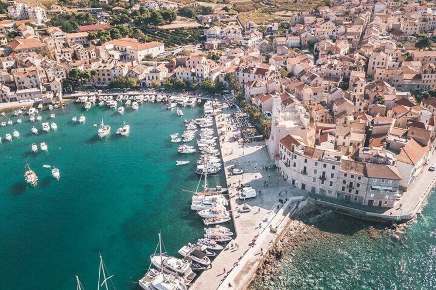 Unique Blue cave and 6 Island tour from Split 