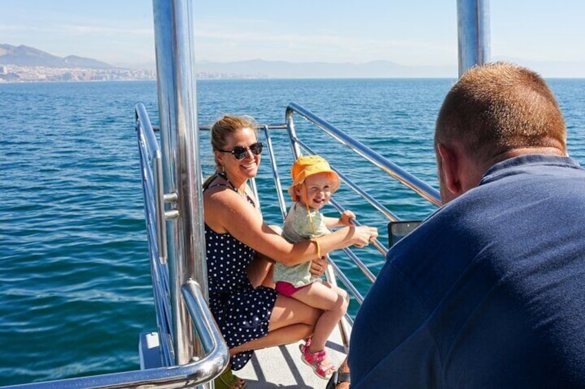 Dolphin sighting boat tour from Benalmádena